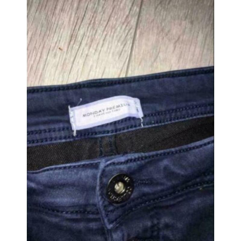 Monday premium broek blauw 42