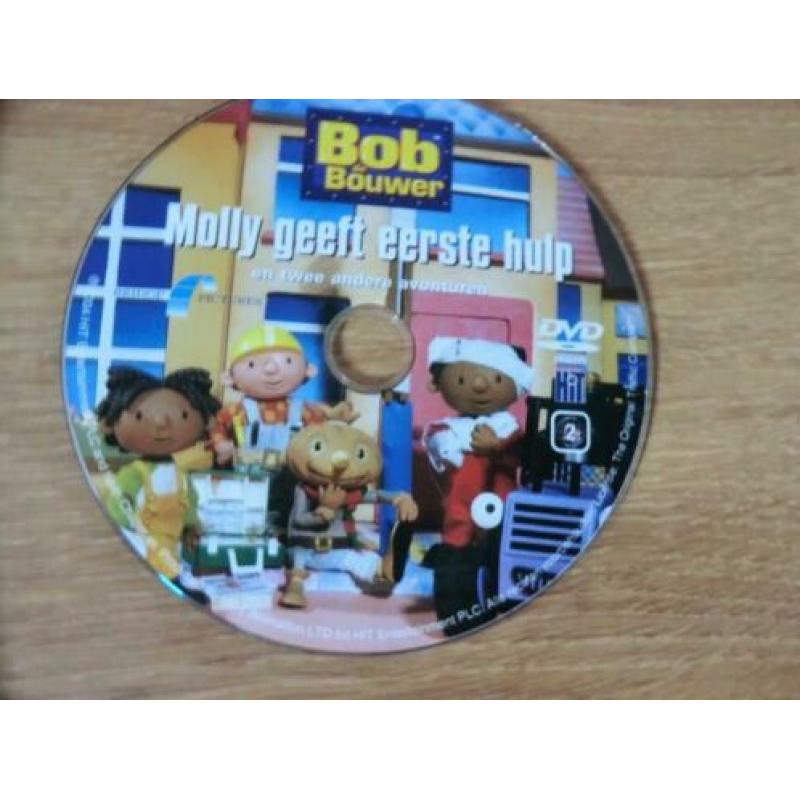 Bob de Bouwer. Kinder DVD's 2 stuks