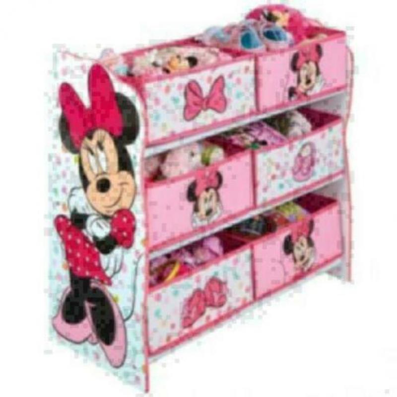 Minnie Mouse Autobed Kinderkamer 4 delig - Gratis Bezorging