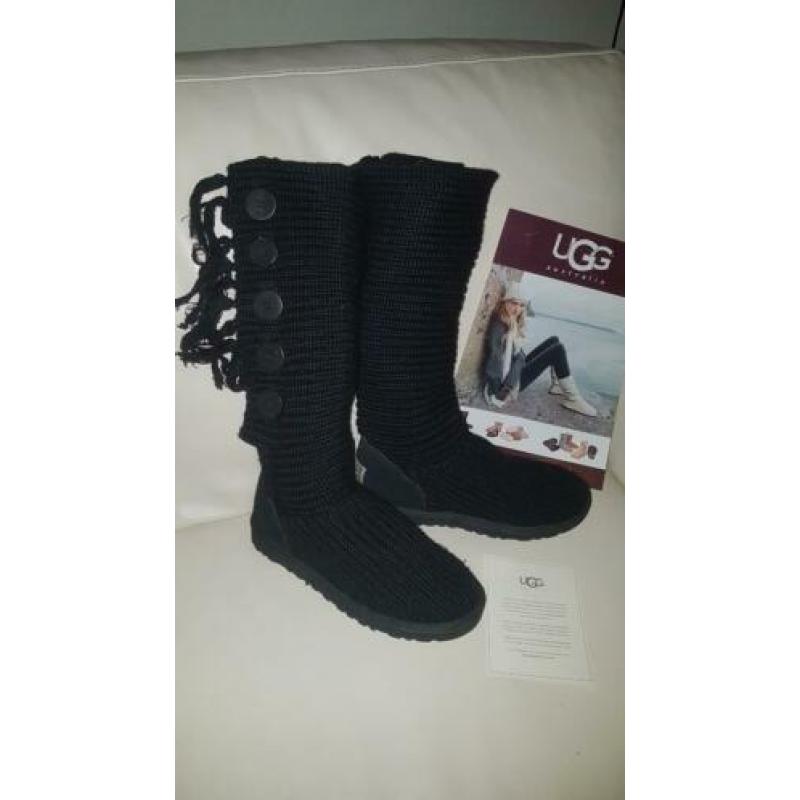 Zwarte gebreide UGG Australia mt. 38