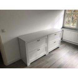 Dressoir kast wit 40x170x80cm