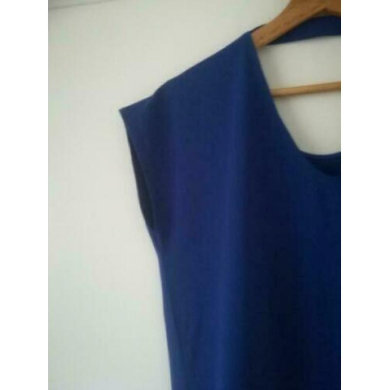 Supermooie tuniek jurk kobaltblauw blauw &Co Woman S