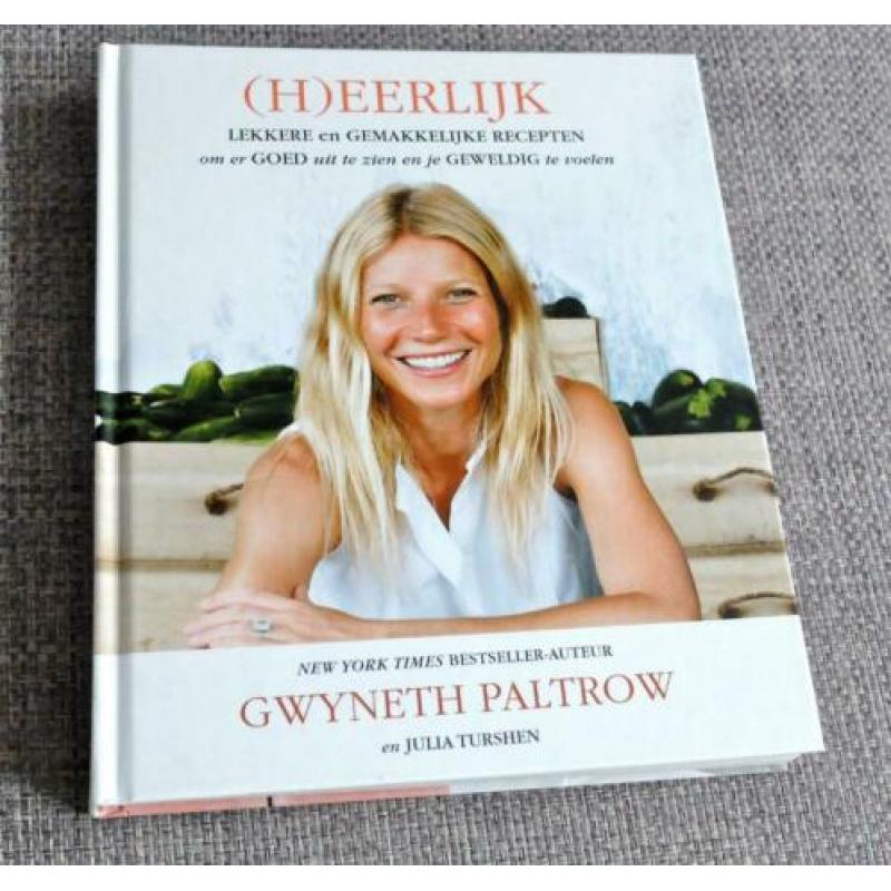 (H) EERLIJK kookboek Gwyneth Paltrow Hardcover zgan !