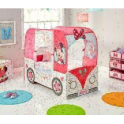 Minnie Mouse Autobed Kinderkamer 4 delig - Gratis Bezorging