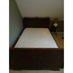 Antiek/oud kinderbed 1.90 x 1.20 + matras zgan