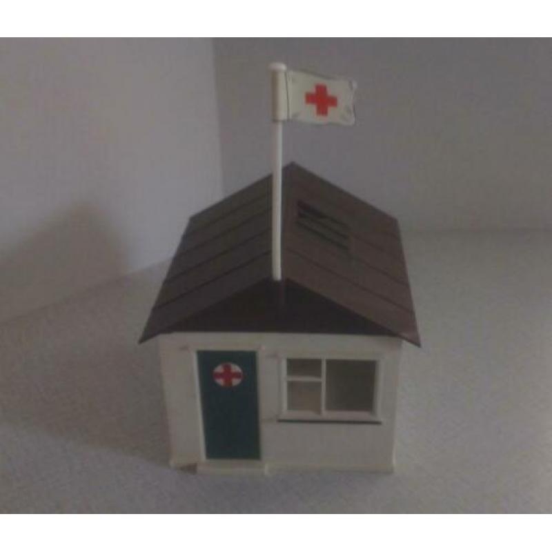 scalextric first aid hut - eerste hulppost