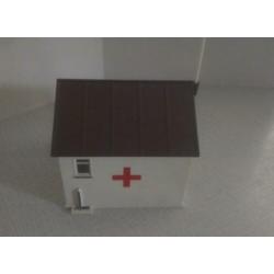 scalextric first aid hut - eerste hulppost