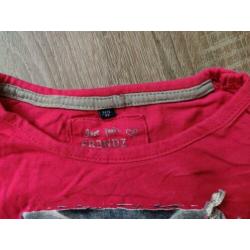 Frendz roze kat longsleeve - maat 92