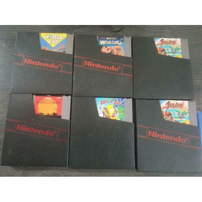 Nintendo nes met 7 games