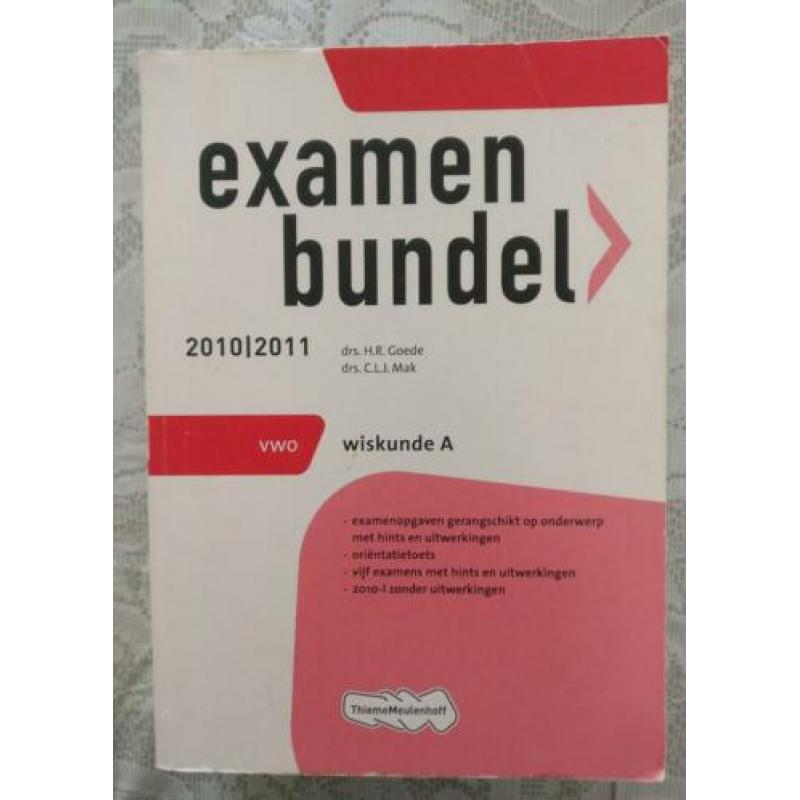 Diverse examen bundel VWO