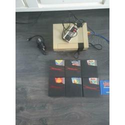 Nintendo nes met 7 games