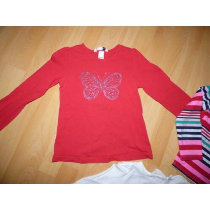 3 Leuke longsleeves van H&M, maat 110/116 ZGAN!