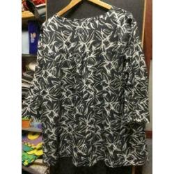 Printed dames blouse, maat; l