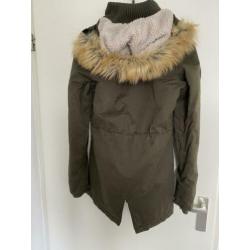 Superdry winterjas maat xs