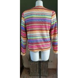 ZGAN boho ibiza achtig vest/jasje van REMAKE L 42/44, vestje