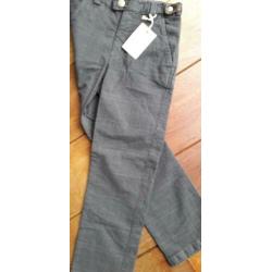 geruite JEANS maat 134/140 NIEUW