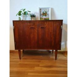 Vintage kastje, dressoir,naaimachine meubel, Singer jaren 60