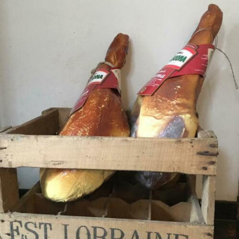 Parma Ham Dummy Kunststof Reclame Display Etalage Decoratie