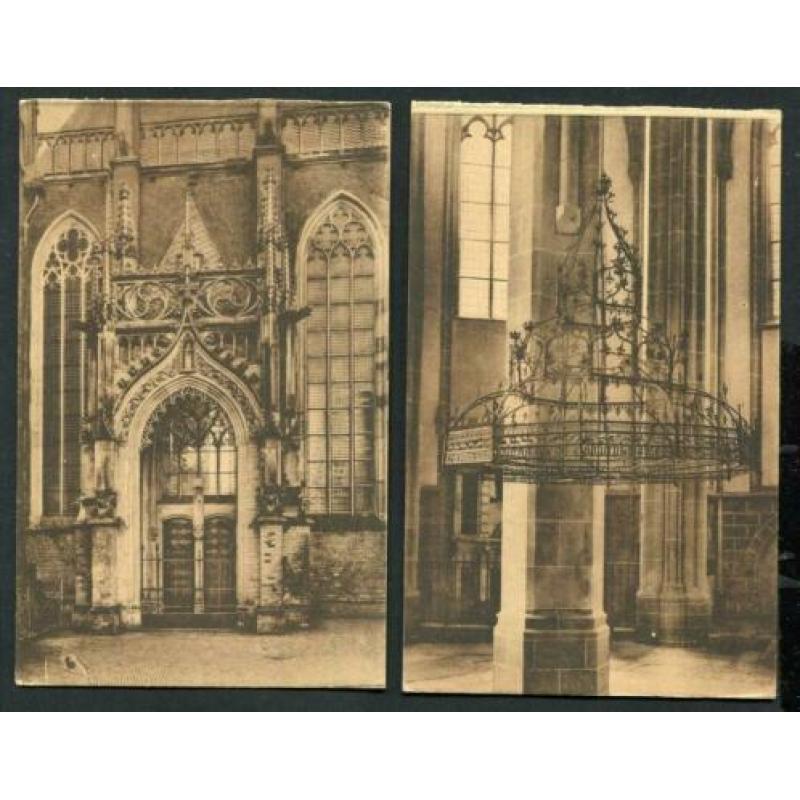 10 Kaarten St. Walburgkerk -Kerkhof 3 - Zutphen