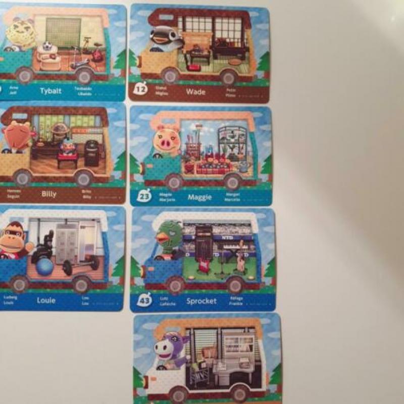 Animal Crossing cards serie 5 & Sanrio + albums