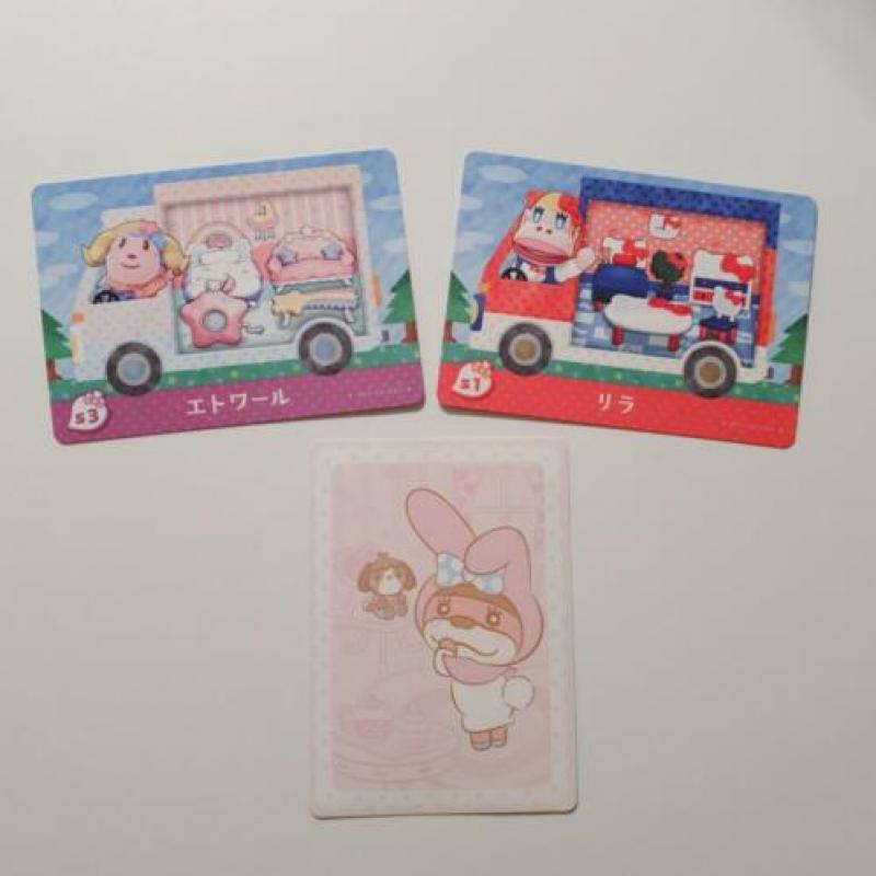 Animal Crossing cards serie 5 & Sanrio + albums