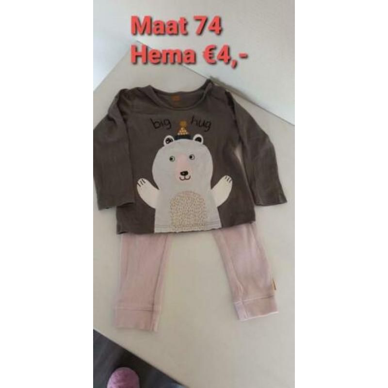 Babykleding maat 74