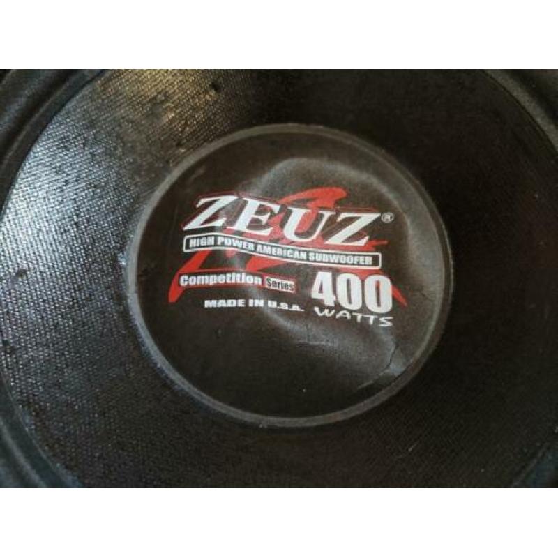 Subwoofer 2 x zeuz pro 500 watt 10 inch