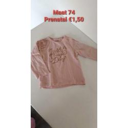 Babykleding maat 74