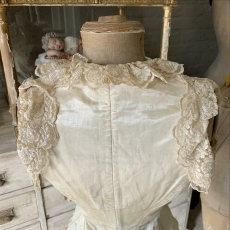 Bodice-victoriaanse bodice met kant