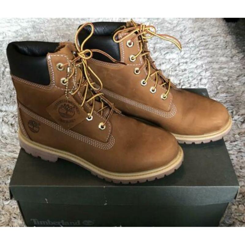 Timberland premium boot Cognac, maat 40