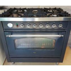 Nette Boretti antraciet 5_pits 90cm oven zéér staat l