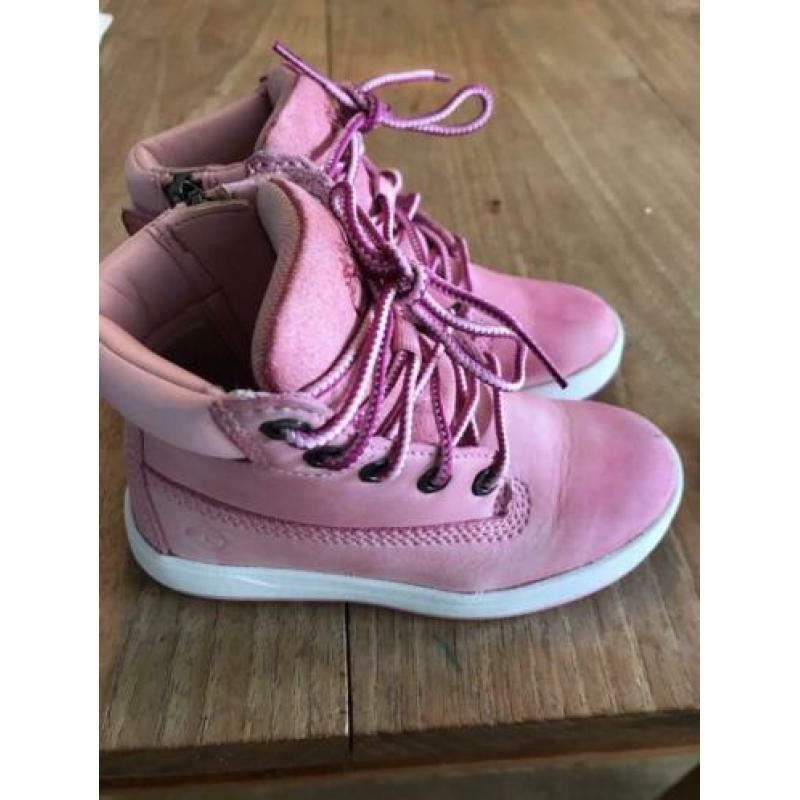 Roze timberland schoenen maat 26