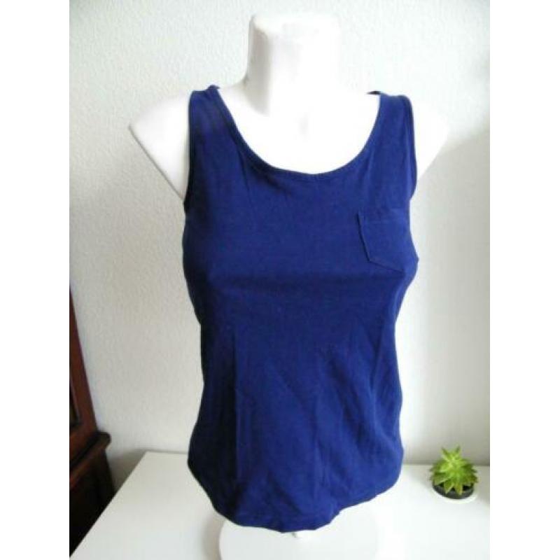 Dames Top Blauw Maat S