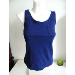 Dames Top Blauw Maat S