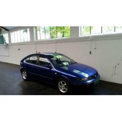 Seat Leon 1.6-16V STELLA 5 DEURS 2002 NAP DEALER CAR,NAP,APK