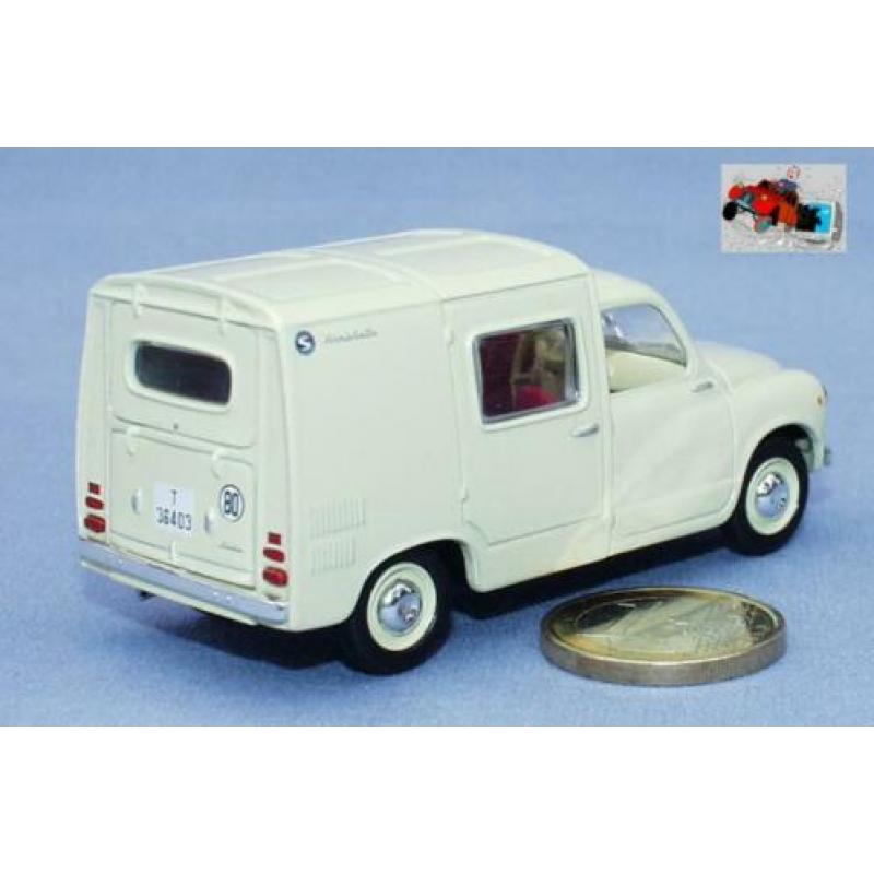 Solido 1/43 : Seat (Fiat) 600 Bestelwagen Servicewagen