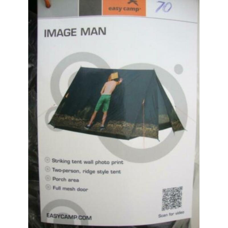 Easy Camp TENT 2 PERSOONS Image Man KAMPEER TENTEN