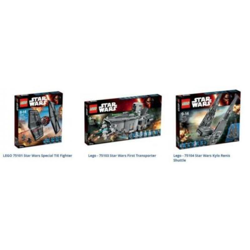 Lego star wars diverse sets