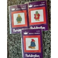 Borduurpakketjes van Paddington. Compleet en nieuw.