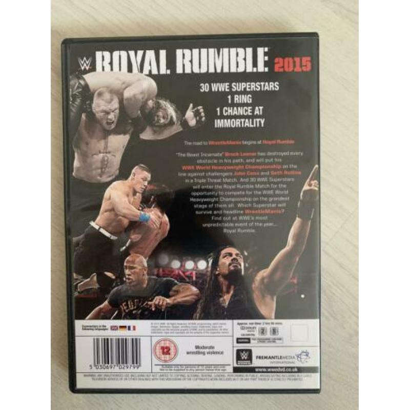 WWE Royal Rumble 2015 DVD