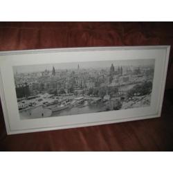 Frits J. Rotgans, foto, panorama Amsterdam, met schip Pollux