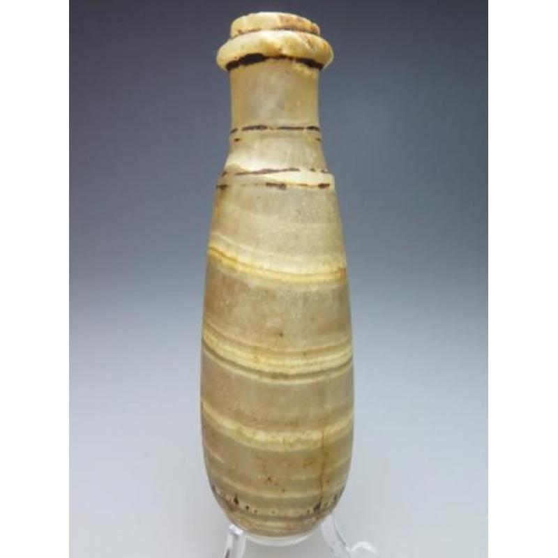 Egyptian alabaster ointment bottle