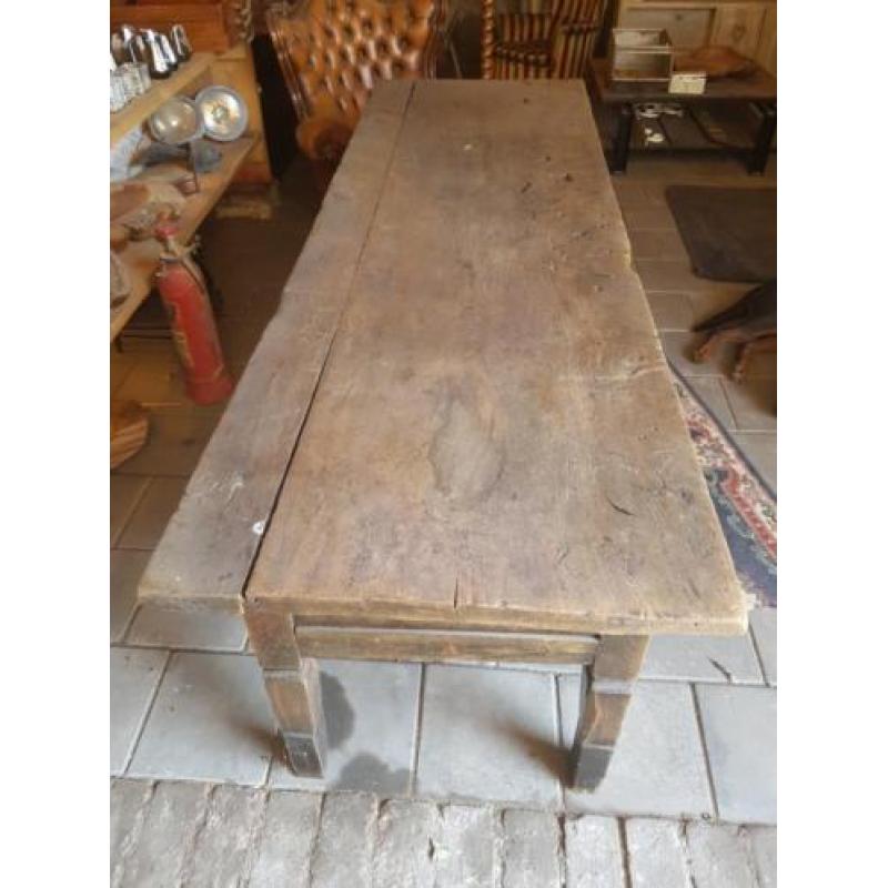 antieke Indonesische hardhouten tafel