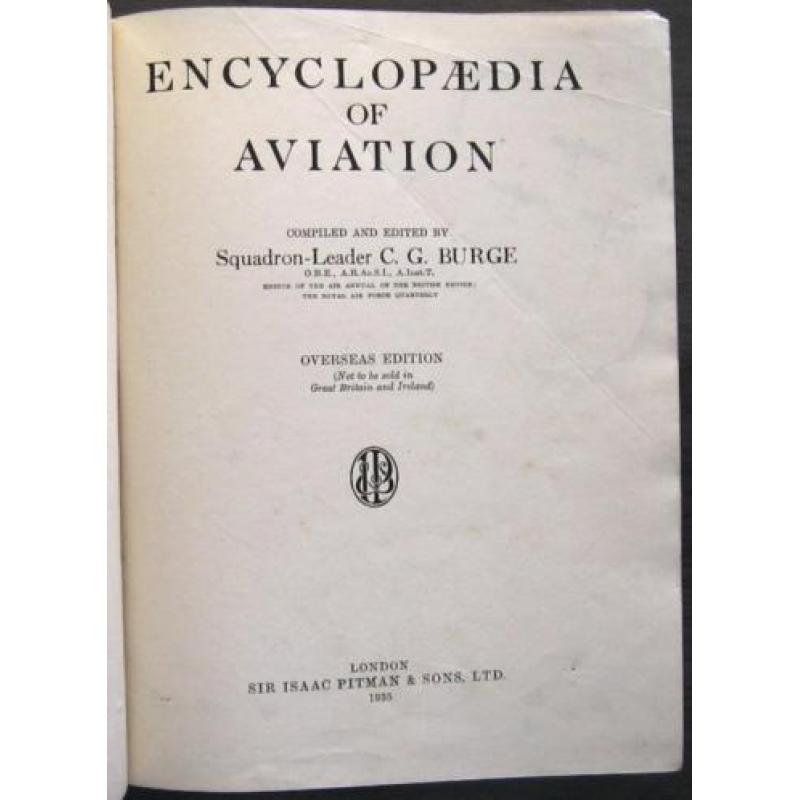 Encyclopedia of Aviation 1935 Luchtvaart vliegtuigen