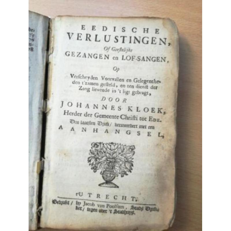 Liederen P. van Zorgen, J. Kloek, 1709