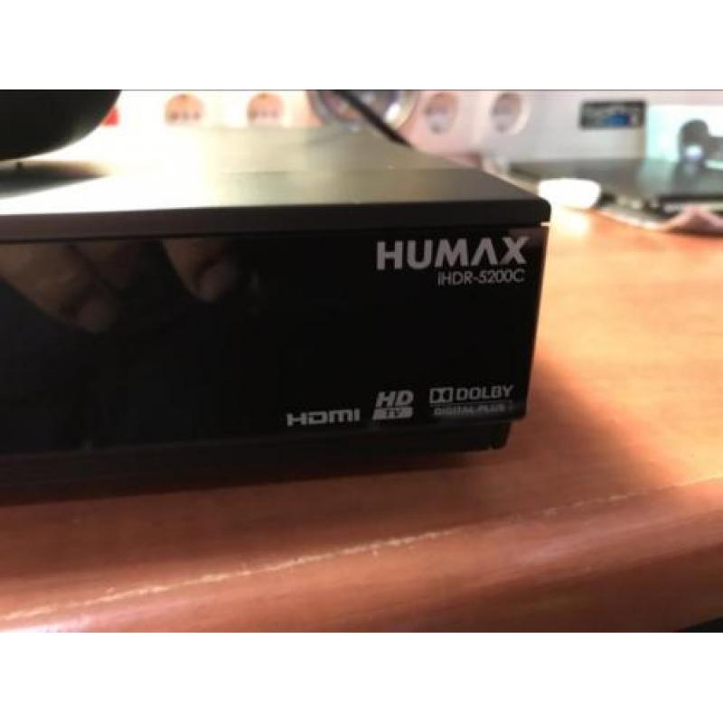 Humax 5200 HD decoder met harde schijf als nieuw