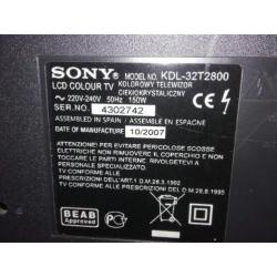 Sony LCD televisie 32 inch HD Ready