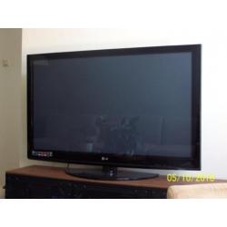 LG Plasma TV 50 inch zwart