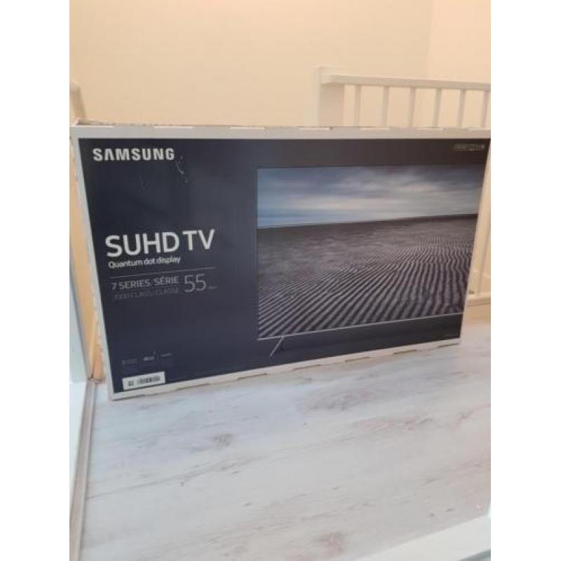 Samsung tv, UE55KS7000SXXN H, met doos en bon