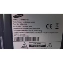 Samsung LE40C530F1W 40" 1080p HD LCD Televisie